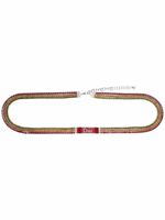 Christian Dior Pre-Owned ceinture chaîne à ornements strassés (années 2000) - Rouge