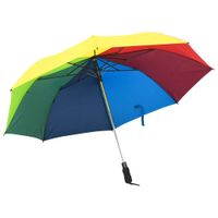 Paraplu automatisch inklapbaar 124 cm meerkleurig - thumbnail
