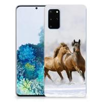 Samsung Galaxy S20 Plus | TPU Hoesje | Paarden
