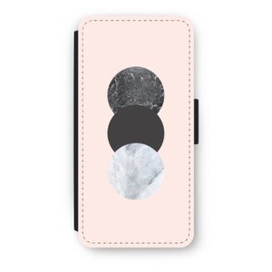 Marmeren cirkels: iPhone SE 2020 Flip Hoesje
