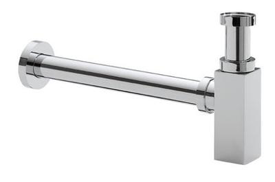 Wiesbaden Star luxe bekersifon vierkant 11/4 chroom