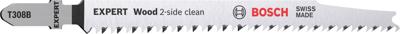 Bosch Accessoires EXPERT Decoupeerzaagblad T308B 2st Wood 2-side clean - 2608901711