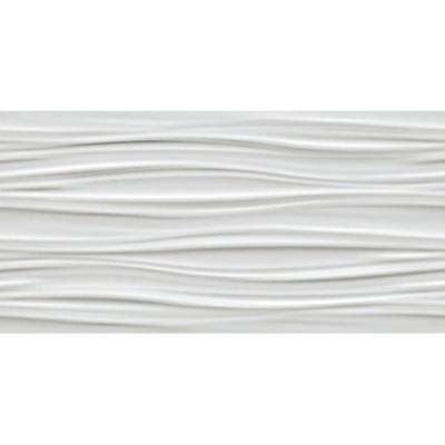 Atlas Concorde 3D Wall Design 8SBW wandtegel 40x80cm 10mm mat rect. ribbon white