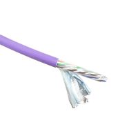 ACT FS6115 CAT6A F/UTP Massieve Installatiekabel | LSZH | CPR Euroklasse ECA | 24AWG | Violet | 500 meter