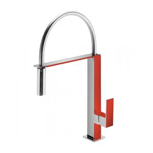 Tres Cuadro keukenkraan rood 106487RO