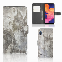 Samsung Galaxy A10 | Bookcase | Beton Print