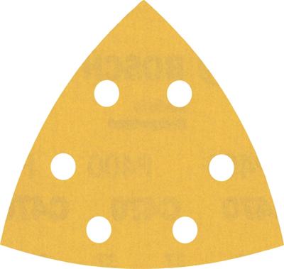 Bosch Accessoires Expert C470 schuurpapier voor deltaschuurmachines 93 mm, K400 5-delig - 2608900831