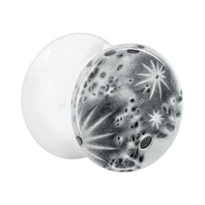 Double Flared Plug met Jongrak Design Acryl Tunnels & Plugs