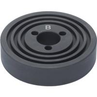 KS Tools 700.1556 Trapplaat met 3 gaten, A+B zijde