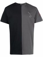 Raf Simons X Fred Perry t-shirt à détail d'épingle à nourrice - Gris