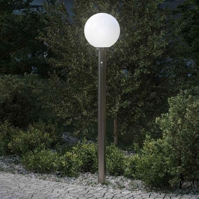Bolderverlichting met sensor 120 cm roestvrij staal IP44