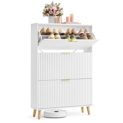 MAXE Collection - Schoenenkast met Kleppen voor Ruime Schoenenopslag