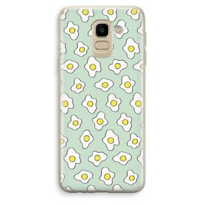 Spiegeleitjes: Samsung Galaxy J6 (2018) Transparant Hoesje