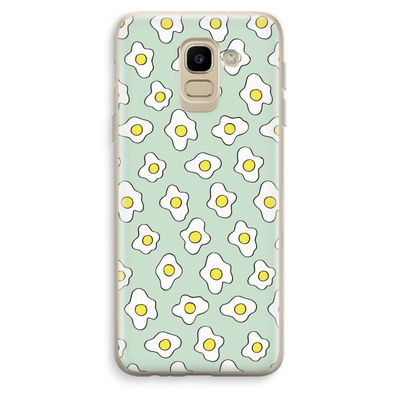 Spiegeleitjes: Samsung Galaxy J6 (2018) Transparant Hoesje