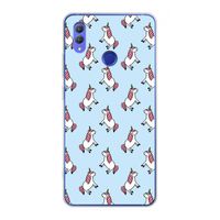 Eenhoorns overal: Honor Note 10 Transparant Hoesje