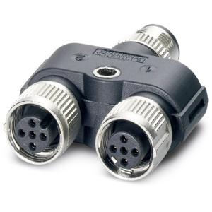 Phoenix Contact 1403627 Sensor/actuator verdeler en adapter M12 Aantal polen (sensoren): 3 Adapter, Y-vorm 5 stuk(s)