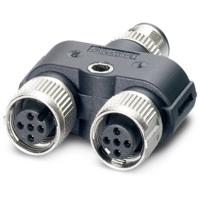 Phoenix Contact 1403627 Sensor/actuator verdeler en adapter M12 Aantal polen (sensoren): 3 Adapter, Y-vorm 5 stuk(s)