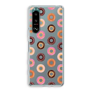 Donuts: Sony Xperia 5 III Transparant Hoesje