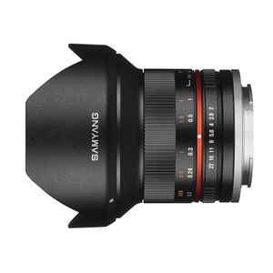 Samyang 12mm f/2.0 NCS CS MFT-mount objectief zwart