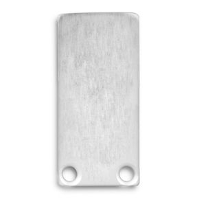 Eindkap E18 grijs voor LED profiel PL6