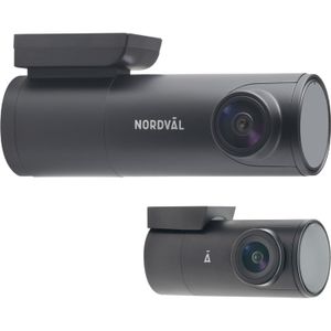 Nordväl DashCam DC102-4K dashcam 32 GB, True 4K, GPS, Wi-Fi