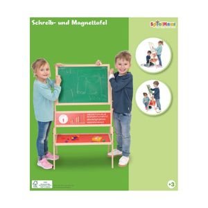 SpielMaus houten schrijf- en magneetbord, bekleed met krijt