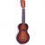 Mahalo MJ1/3TS Java Series sopraan ukelele 3-tone sunburst