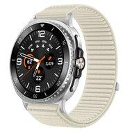 Nylon ribbelbandje - Starlight - Samsung Galaxy Watch 8 - 40mm / 44mm Nylon ribbelbandje - Starlight - Samsung Galaxy Watch 8 - 40mm / 44mm