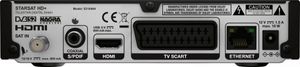 Telestar STARSAT HD+ Satellietreceiver Camping gebruik, Front-USB, Ethernetaansluiting Aantal tuners: 1
