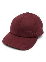 Patou casquette à logo brodé - Rouge - thumbnail