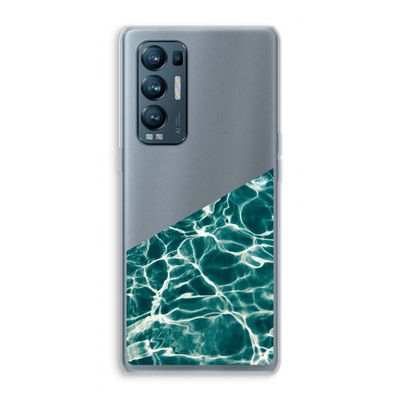 Weerkaatsing water: Oppo Find X3 Neo Transparant Hoesje