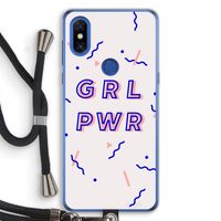 GRL PWR: Xiaomi Mi Mix 3 Transparant Hoesje met koord