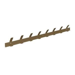 Gorillz Trim 75 Kapstok - 16 Haken (lengte) 75 cm - Metaal - Goud