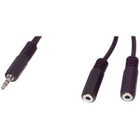Valueline CABLE-415/5 audio kabel 5 m 3.5mm 2 x 3.5mm Zwart