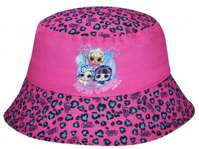 L.O.L. Surprise! zonnehoed meisjes textiel roze maat 52 L.O.L. Surprise! zonnehoed meisjes textiel roze maat 52