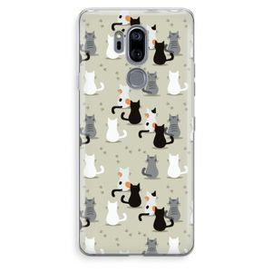 Katten: LG G7 Thinq Transparant Hoesje
