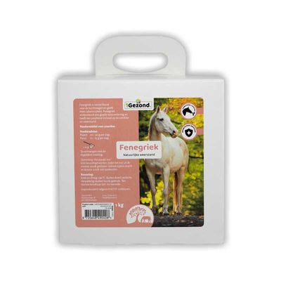 Fenegriek natuurlijke weerstand voor paard 1 kg Fenegriek natuurlijke weerstand voor paard 1 kg