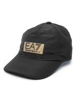 Ea7 Emporio Armani casquette à logo appliqué - Noir - thumbnail