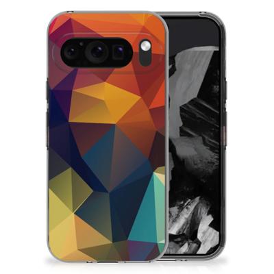 Google Pixel 9 Pro XL | TPU Hoesje | Polygon Color