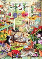 Allotment Kittens Puzzel 1000 Stukjes - thumbnail