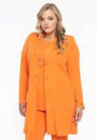 Yoek Blazer long | Oranje | Maat 54/56