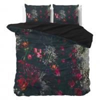Dekbedovertrek Elodie - Eenpersoons (140x200 cm) - Zwart Microvezel - Dessin: Bloemen - Sleeptime Essentials - Dekbed-Discounter.nl Dekbedovertrek Elodie - Eenpersoons (140x200 cm) - Zwart Microvezel - Dessin: Bloemen - Sleeptime Essentials - Dekbed-Discounter.nl