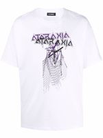 Raf Simons t-shirt à imprimé graphique - Blanc - thumbnail