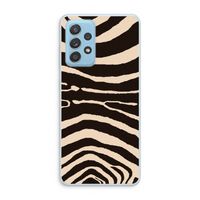 Arizona Zebra: Samsung Galaxy A73 Transparant Hoesje