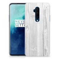 OnePlus 7T Pro | Bumper Hoesje | White Wood