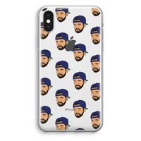 Drake Away: iPhone X Transparant Hoesje