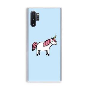 Eenhoorn: Samsung Galaxy Note 10 Plus Transparant Hoesje