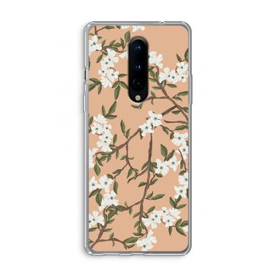 Blossoming spring: OnePlus 8 Transparant Hoesje