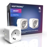 Set van 2 Slimme stekkers - WiFi & Bluetooth - Met tijdschakelaar - Compatibel met Amazon Alexa & Google Home - Wit - 16a smart plug Set van 2 Slimme stekkers - WiFi & Bluetooth - Met tijdschakelaar - Compatibel met Amazon Alexa & Google Home - Wit - 16a smart plug