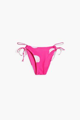 Fuchsia schelpen bikinibroekje - RED - XL